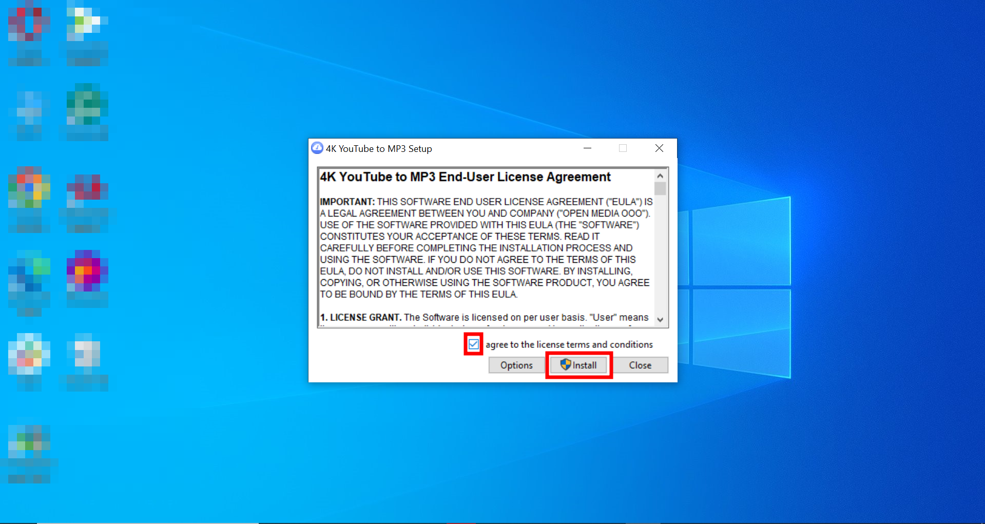 After downloading open the installer and follow the instructions