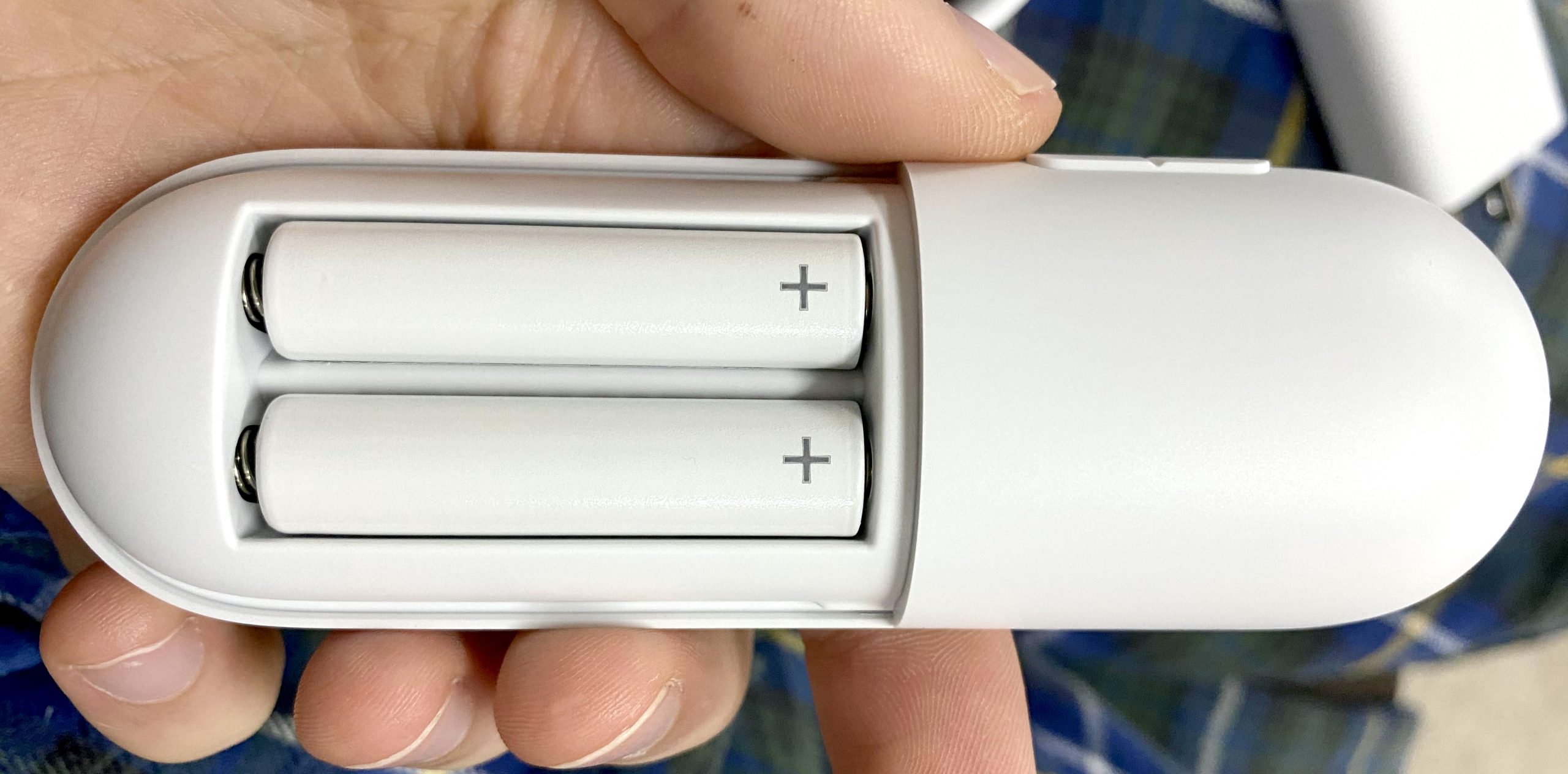 Remove Batteries of the Google TV Remote