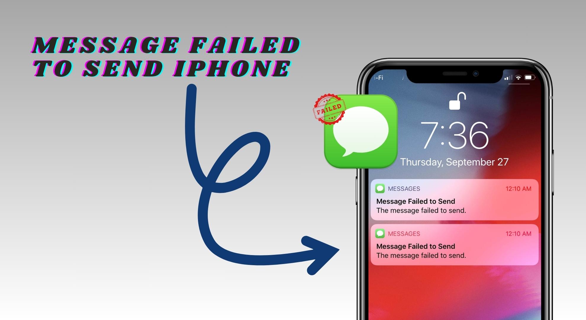 Message Failed to Send on iPhone? Try These 12 Fixes!