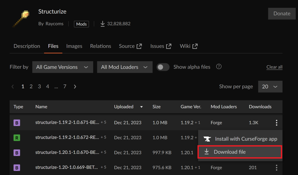 download Minecraft Mod
