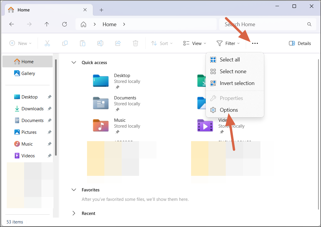 File Explorer Options Windows