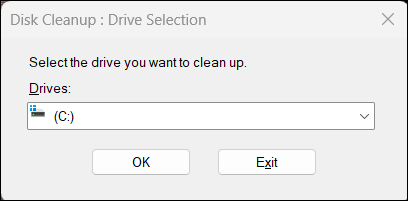 Configure Disk Cleanup