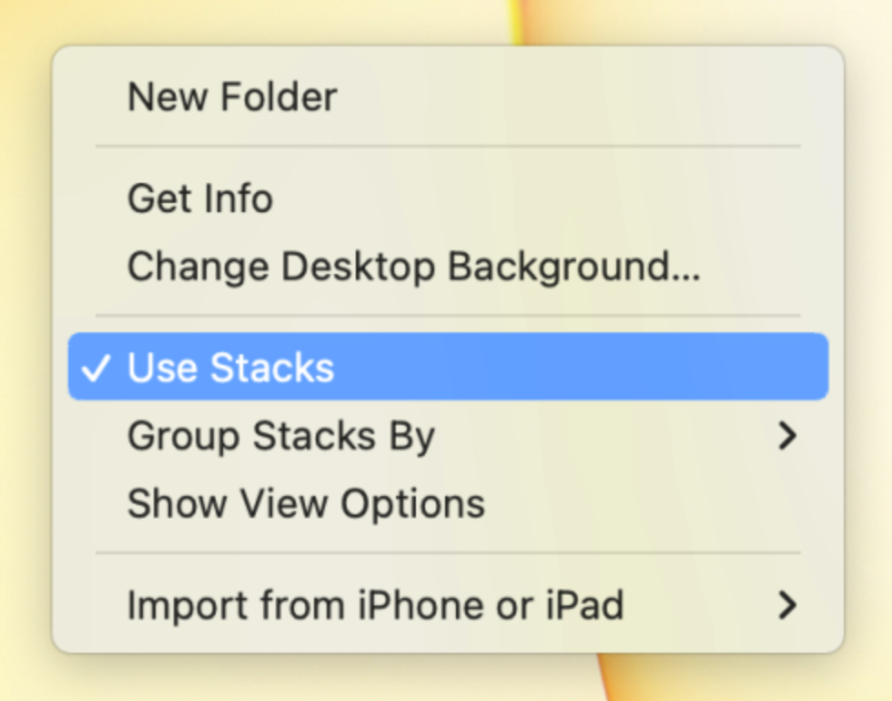 Use Stacks Mac