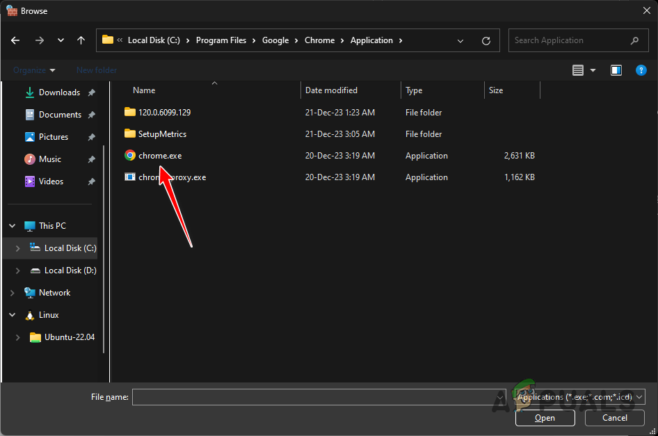 Adding Google Chrome