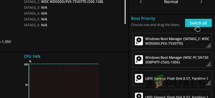 Changing Boot Priority
