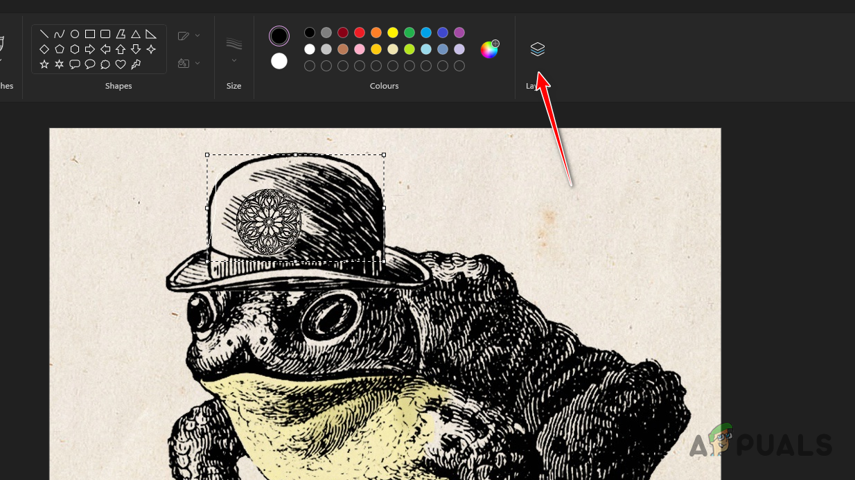 Enabling Layers in Paint