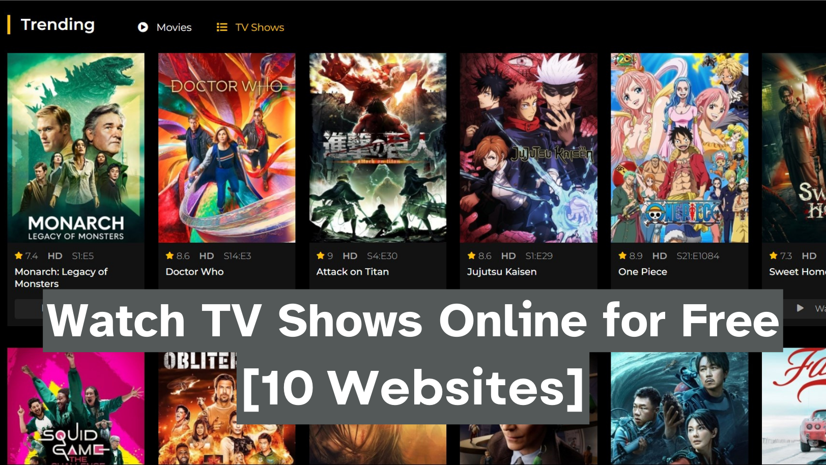 Watch free tv shows online online websites