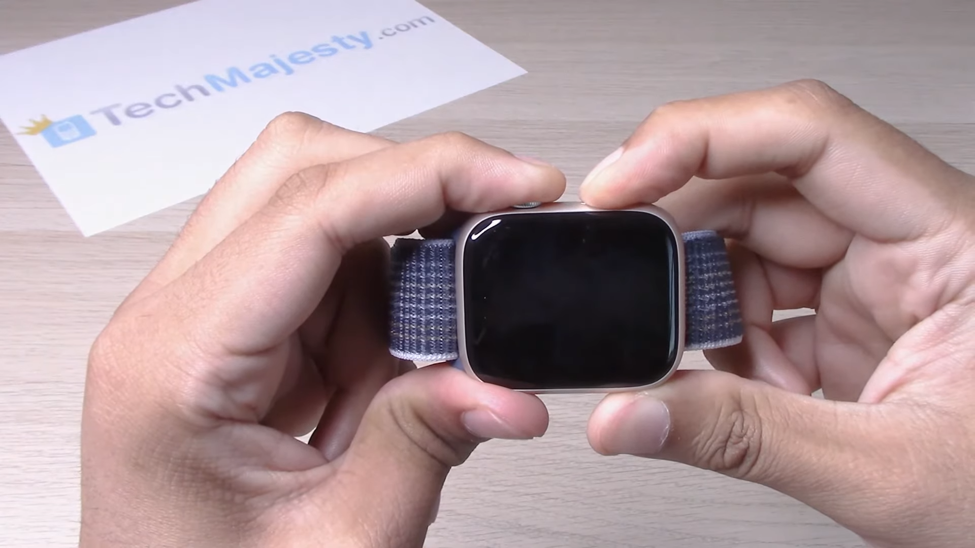 The screen will go black