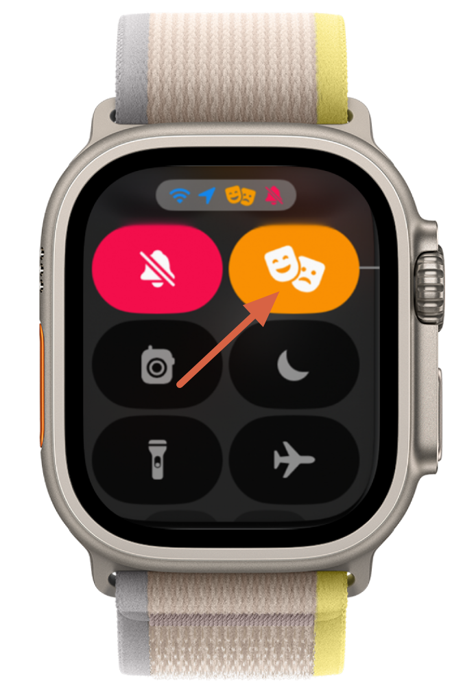 Theatre Mode on Apple Watch