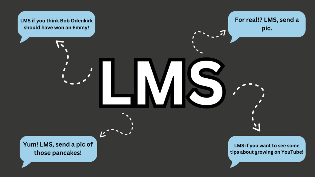 Different ways to use LMS