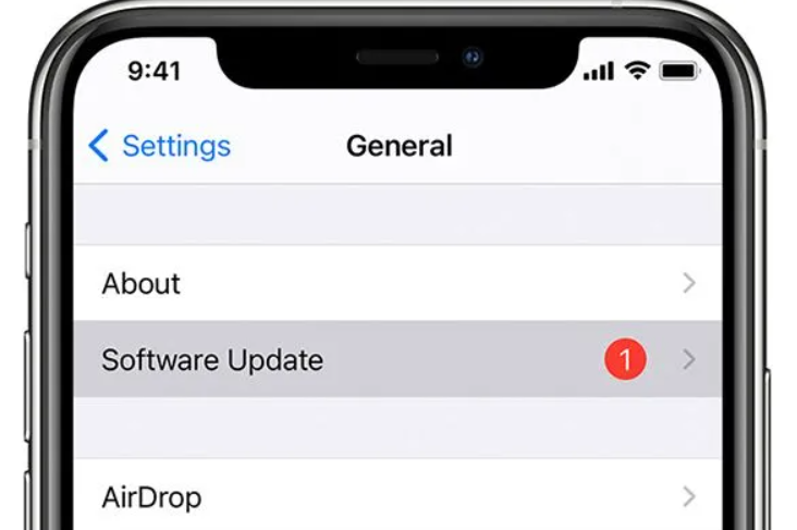iphone software update