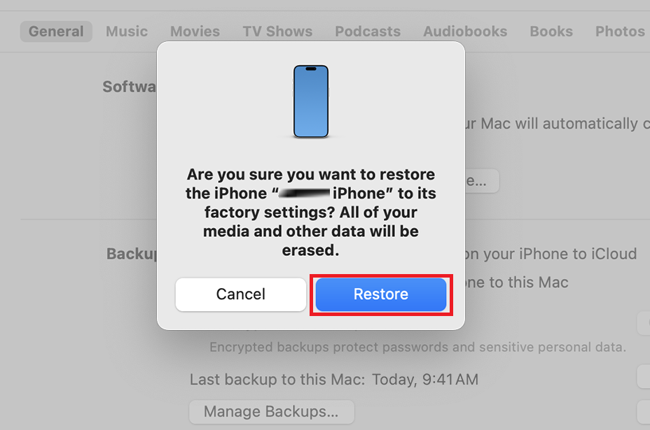 Unable to activate Touch ID on this iPhone