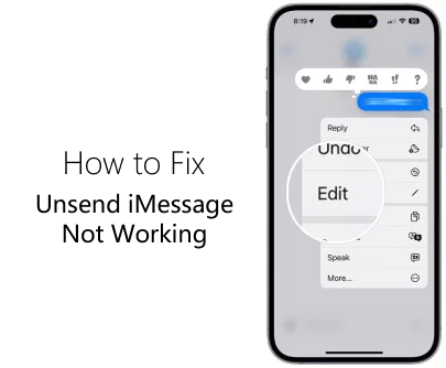 when can i not unsend a message on imessage