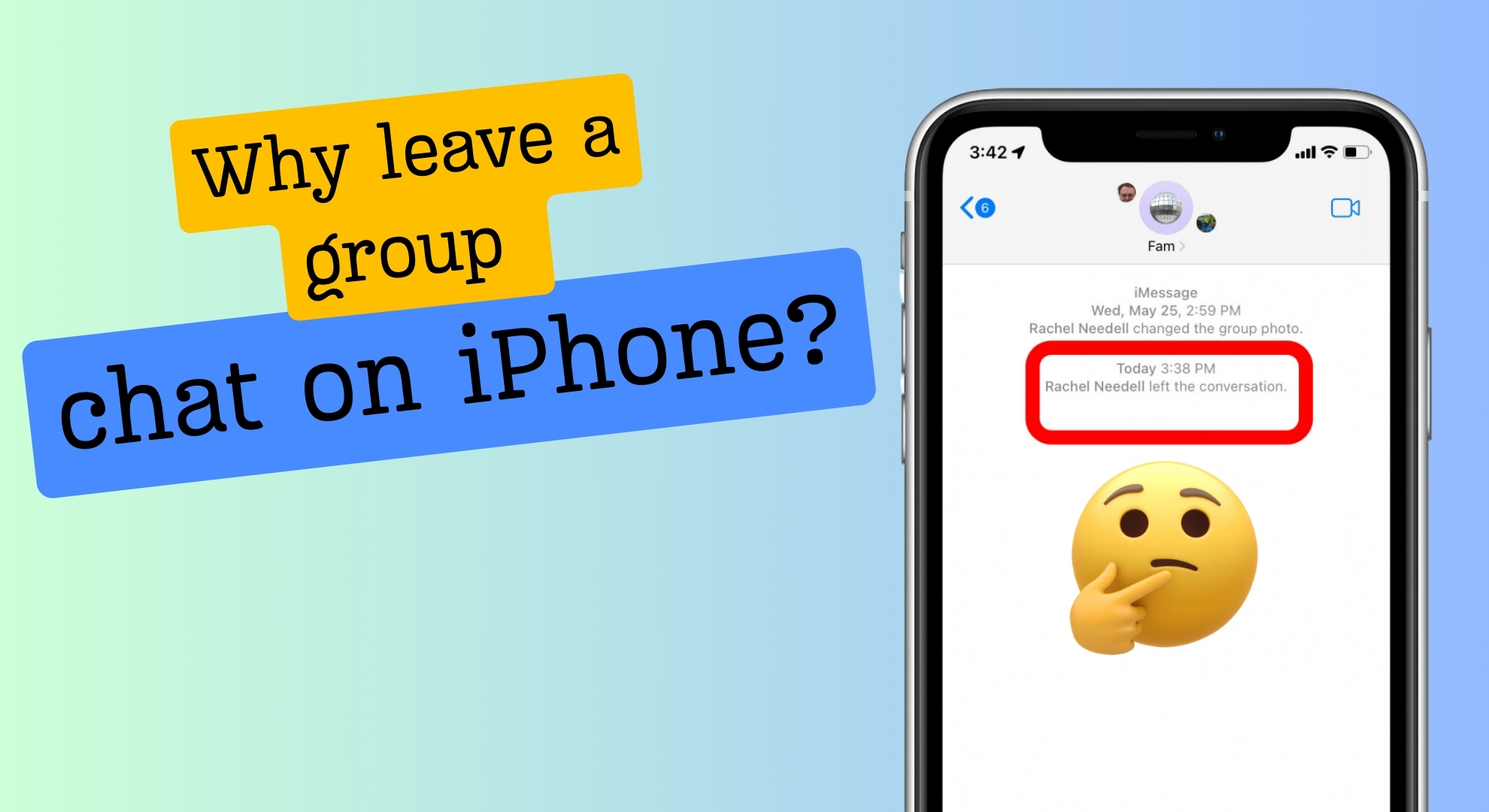 How to Leave a Group Chat on iPhone?