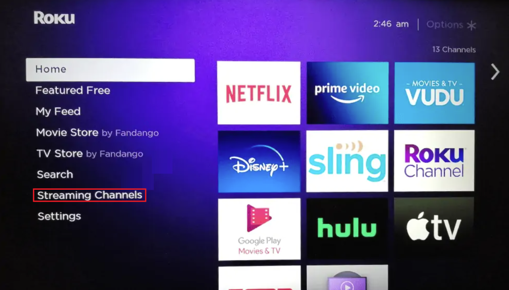 Roku Streaming Channels