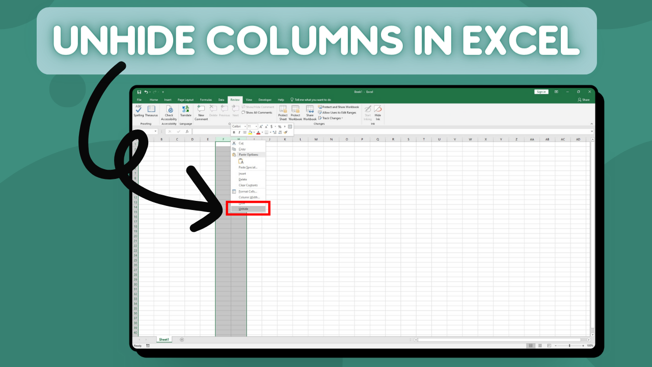 How To Unhide Columns In Microsoft Excel 5 Easy Ways Trendradars 4685