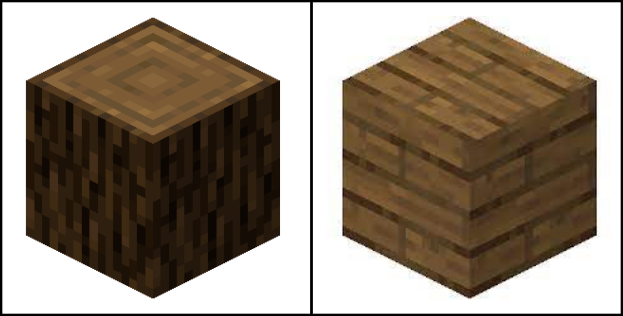 Spruce Wood Block and Plank