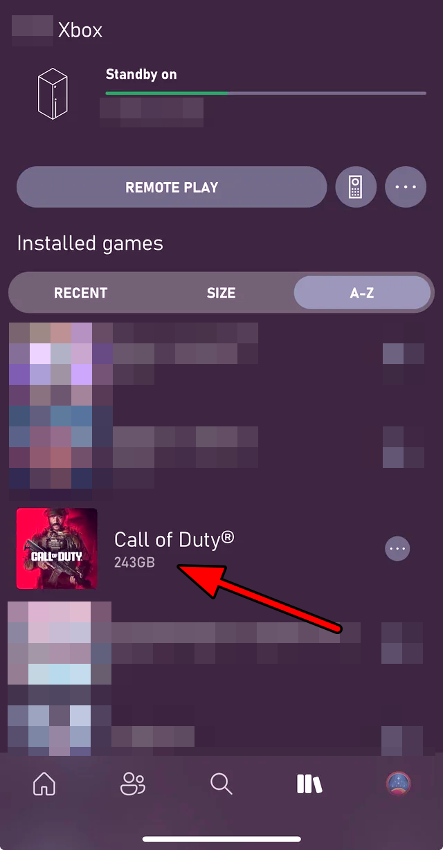 Delete Reserved Space of MW3 on Xbox