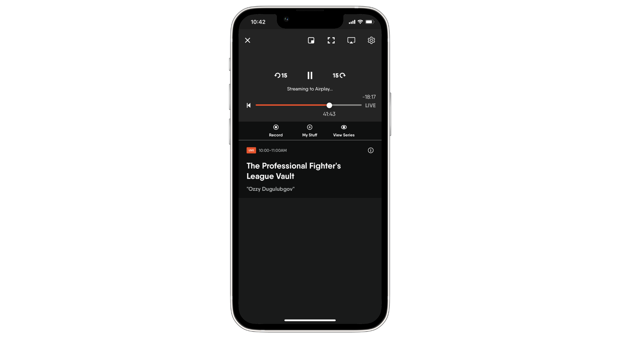 Pick your Samsung TV from the list