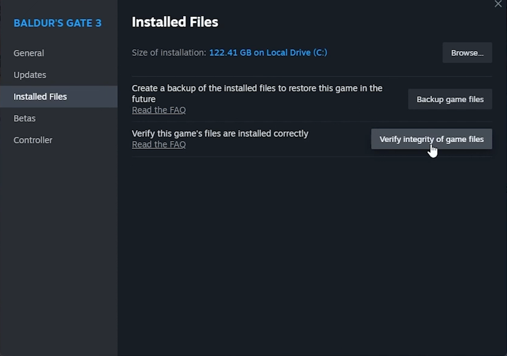 Baldur's Gate 3 Properties