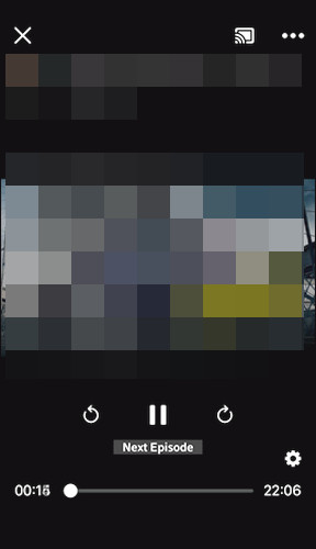 Cast from the Xfinity Stream App