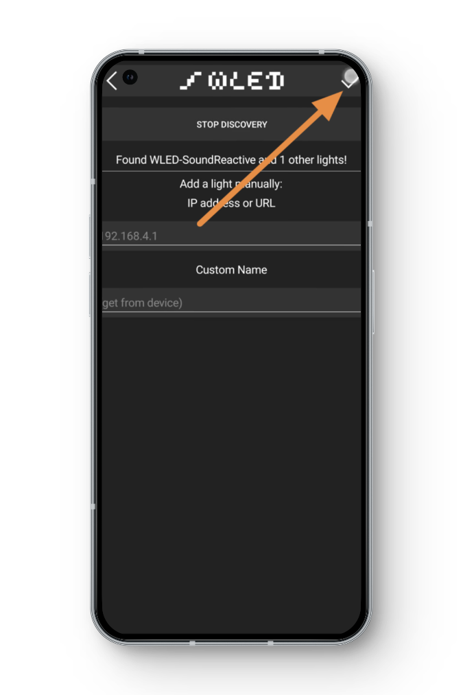Discover Devices WLED