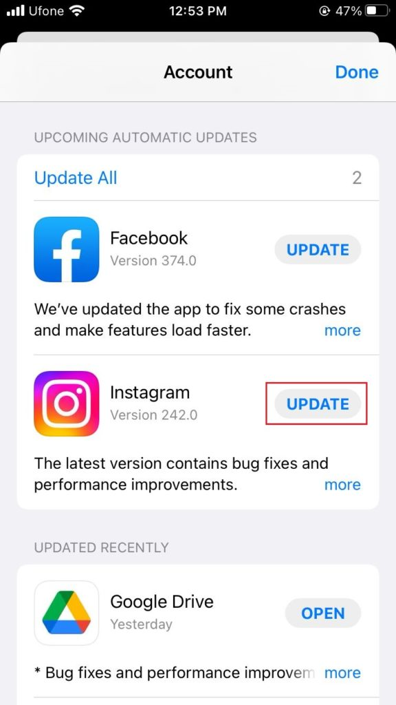 Upcoming Automatic Updates