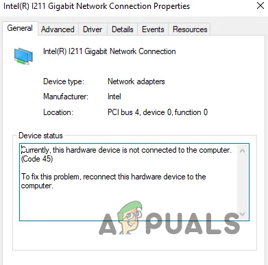 Checking the status of the Ethernet Controller