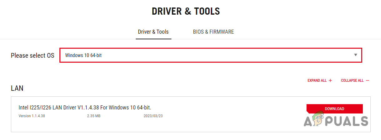 Downloading the drivers