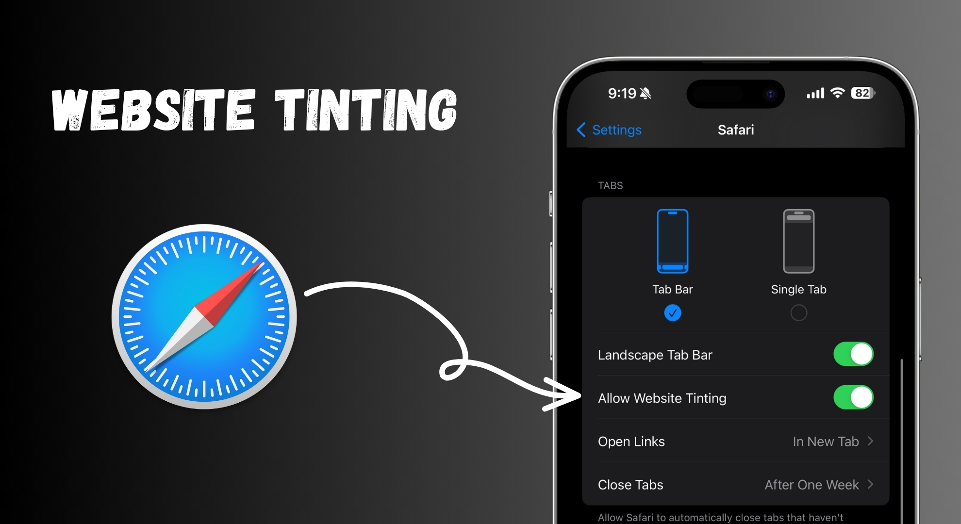 What is Website Tinting & How to Turn It on in Safari [2024]