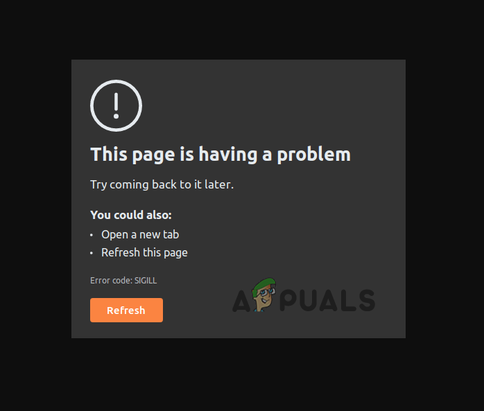 fatal signal 4 sigill code 2 ill_illopn