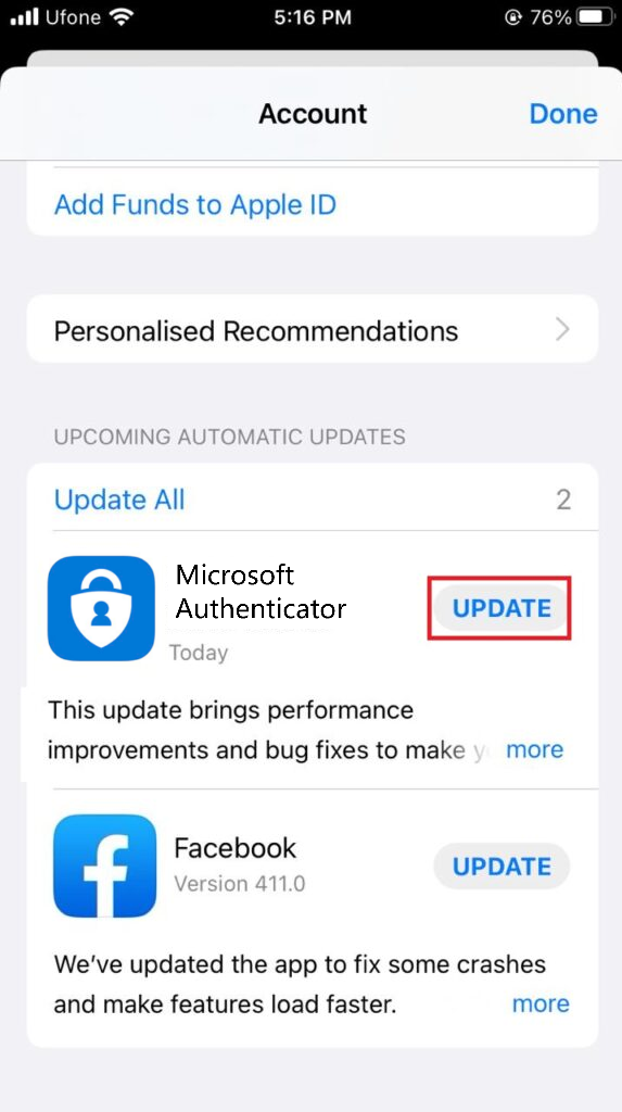 Upcoming Automatic Updates