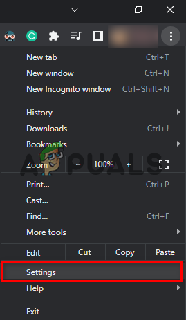 Opening Browser Settings