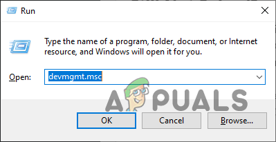 Opening Device Manager Using Run Dialog Box