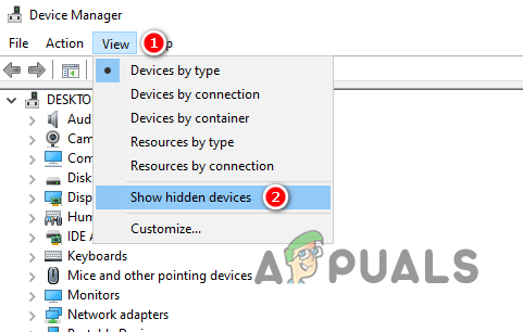 Revealing hidden devices