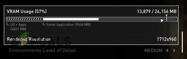 VRAM Usage Bar