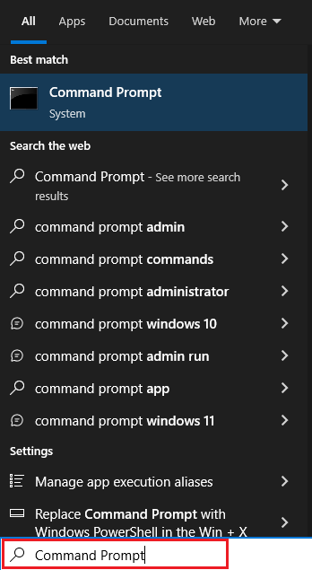 Windows Search Box