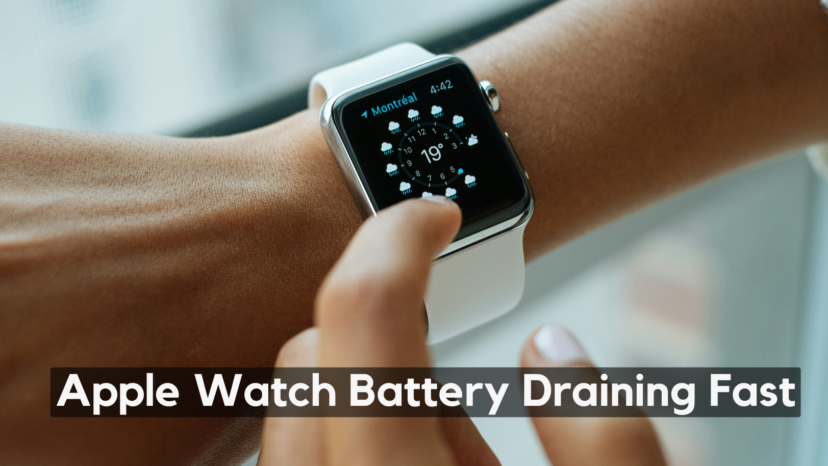 Apple watch battery 2024 draining fast 2019