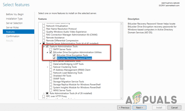 Enabling BitLocker Drive Encryption Administrative Utilities