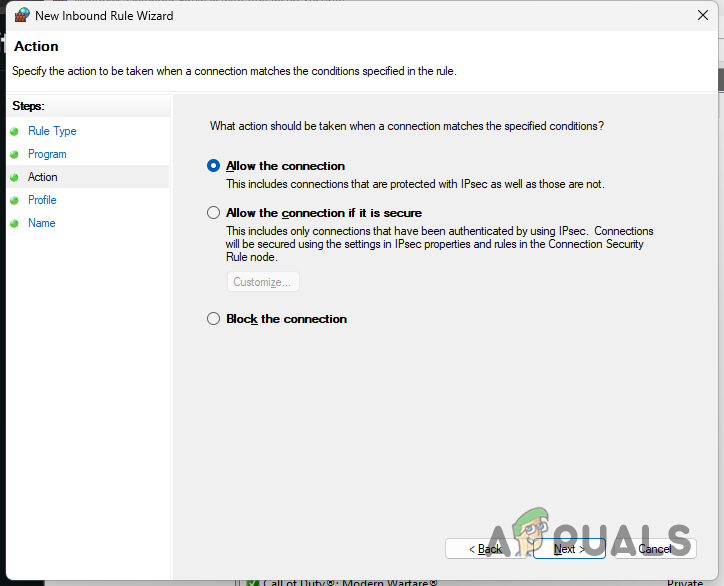 Firewall Rule Action