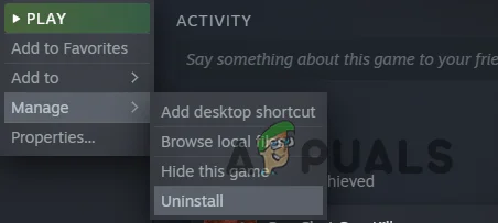 Uninstalling THE FINALS