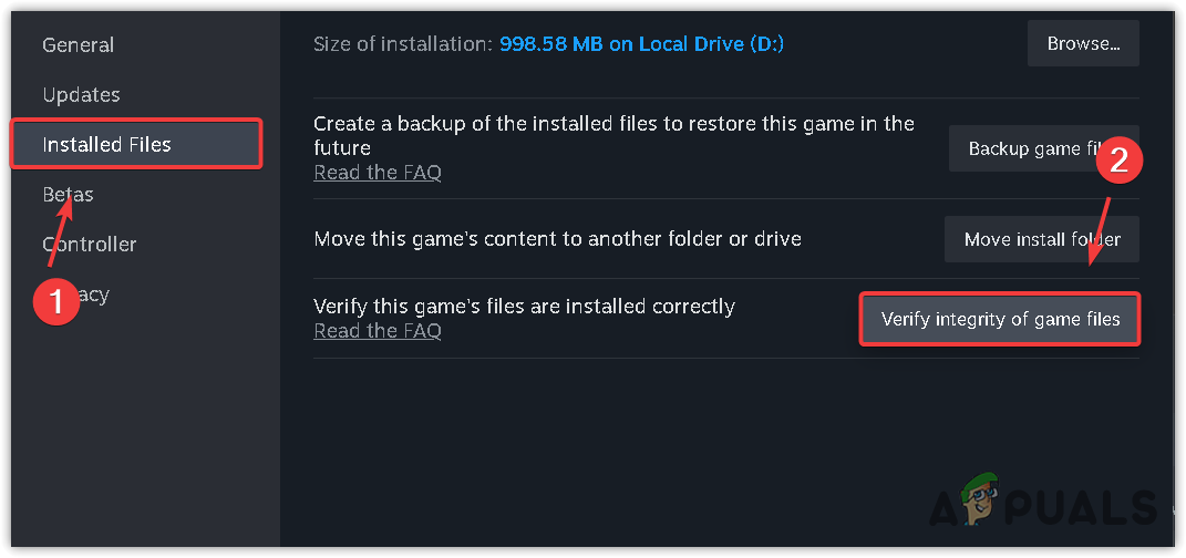 Repairing Palworld Game Files