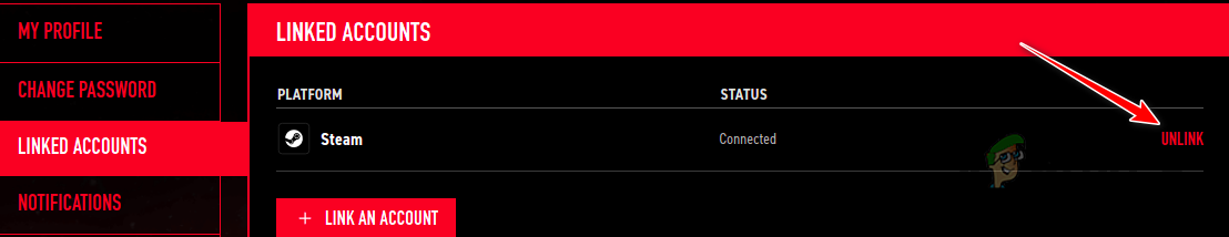 Unlinking Steam Account from Starbreeze Nebula