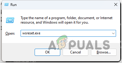 Resetting Microsoft Store Cache