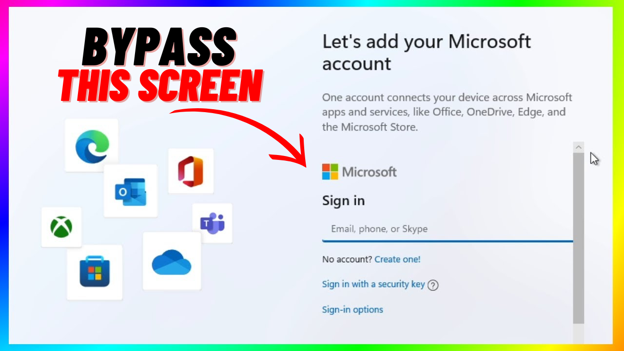 How to Bypass Microsoft Account While Setting Up Windows 11?