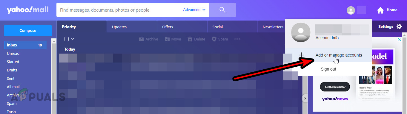 Send Emails Through a New Yahoo Mail Account