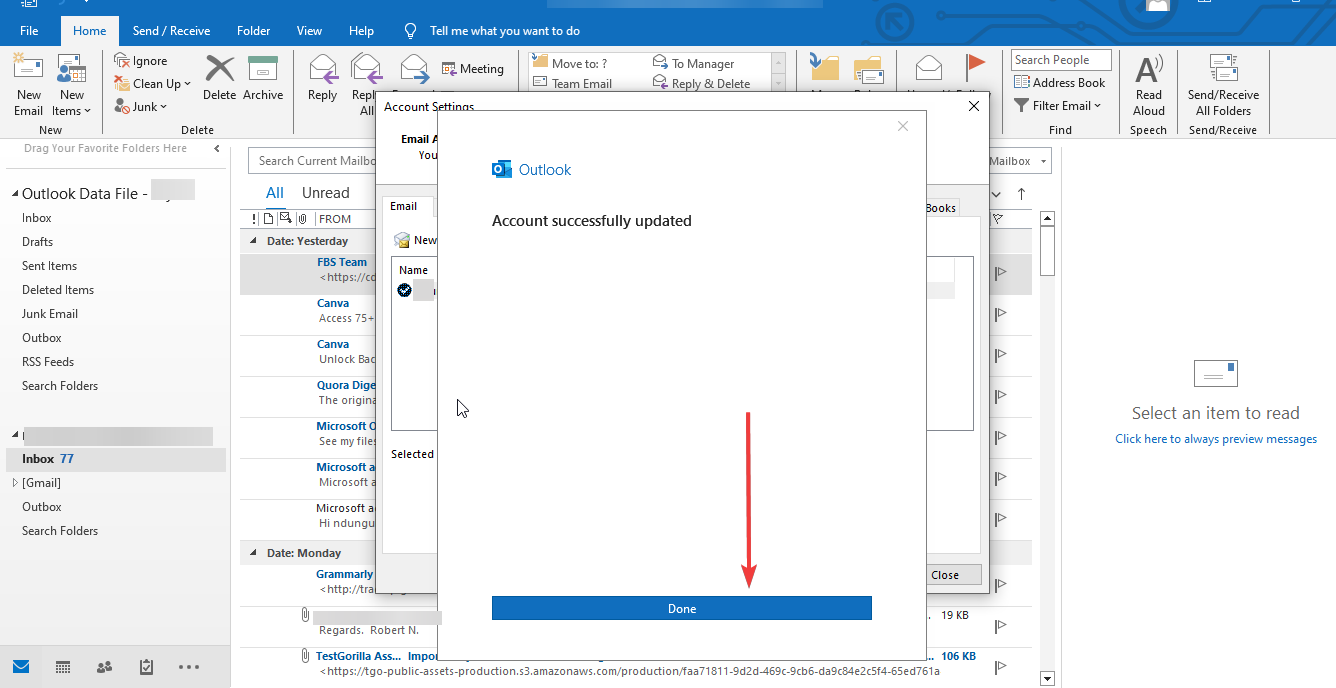 How to Fix Outlook Inbox not Updating