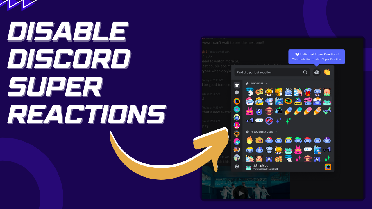 How to Disable Discord Super Reactions on Mobile & PC