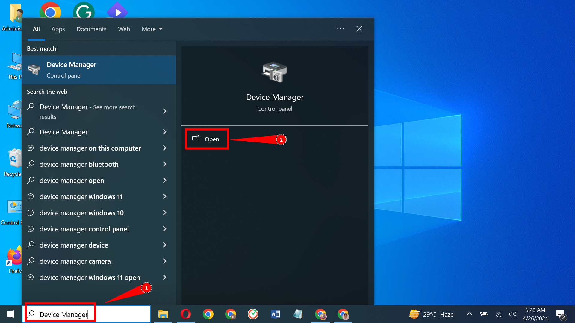 Open Device Manager