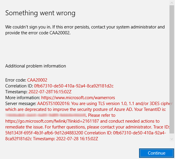 How to Solve the CAA20002 Error Code in Microsoft Teams?